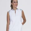 Tops SwingDish | Signature Sleeveless Resort White