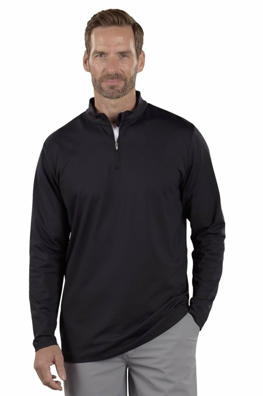 Men's Apparel|Outerwear SwingDish | Keith Performance Pullover Black