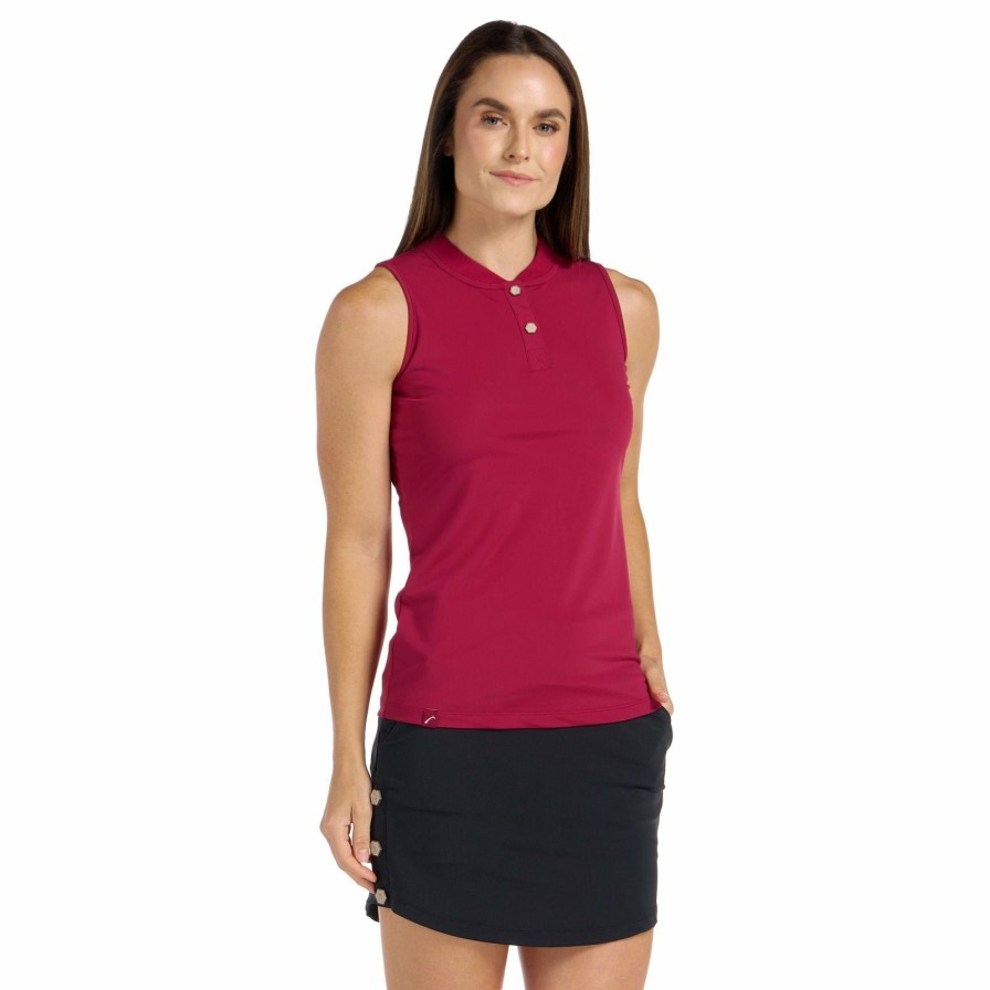 Tops SwingDish | Emery Crimson Top