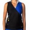 Tops SwingDish | Hensley Portrait Black/Blue Top