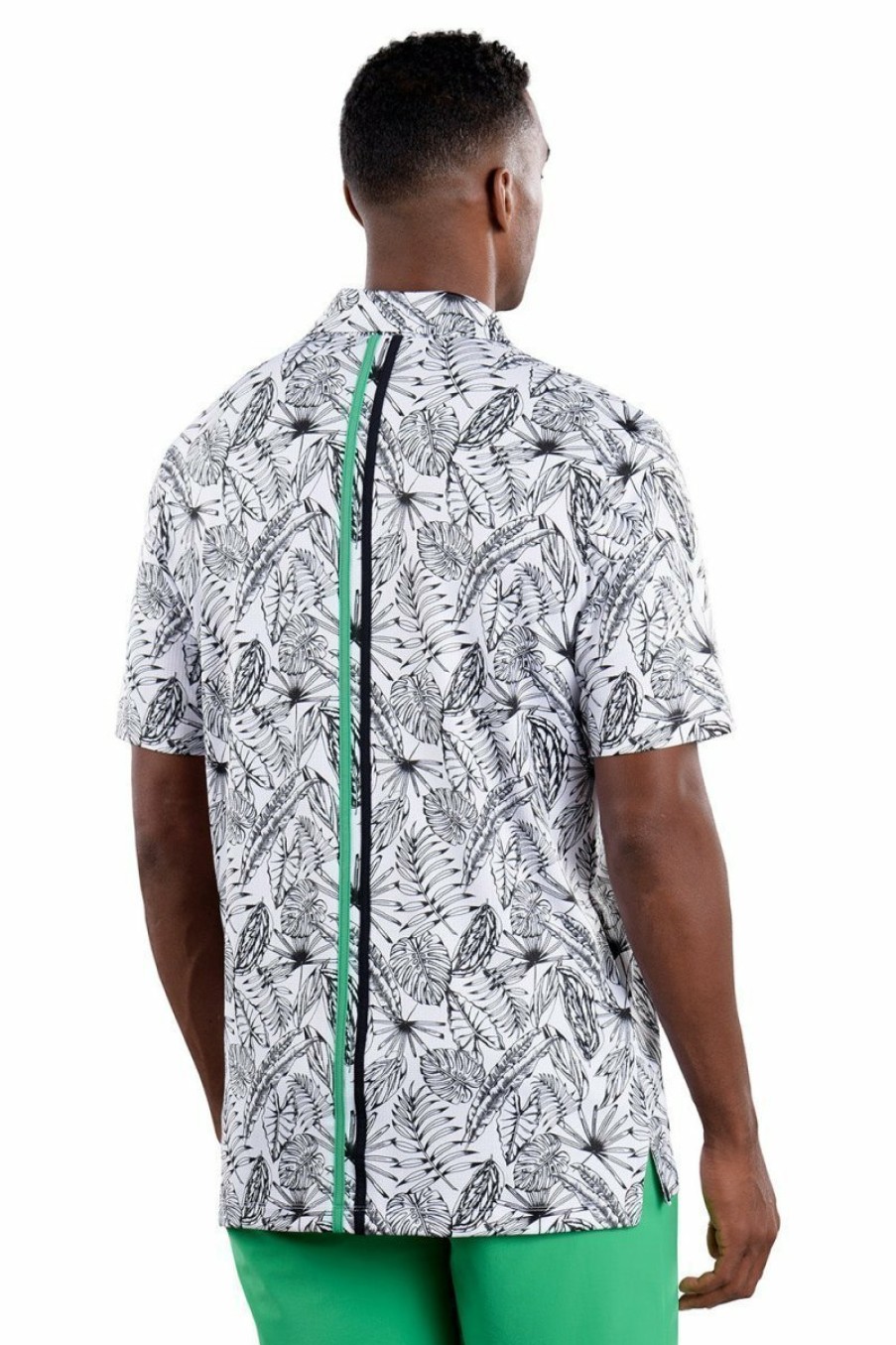 Men's Apparel SwingDish | Fabian Printed Polo