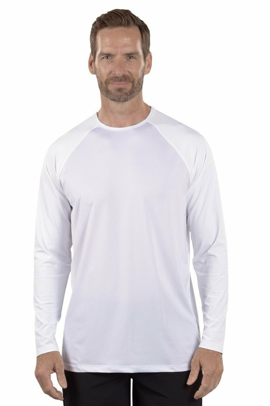 Men's Apparel SwingDish | Rocky Upf 50+ Undershirt White