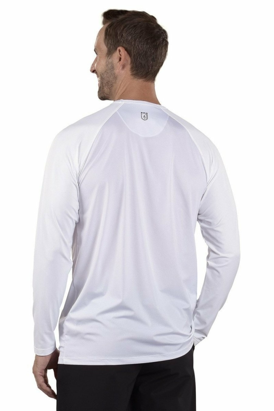 Men's Apparel SwingDish | Rocky Upf 50+ Undershirt White