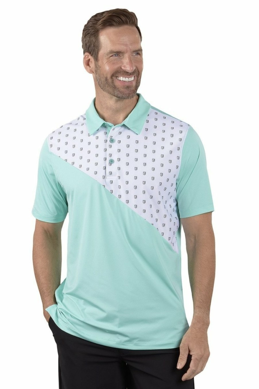 Men's Apparel SwingDish | Rick Oasis/Crest Polo