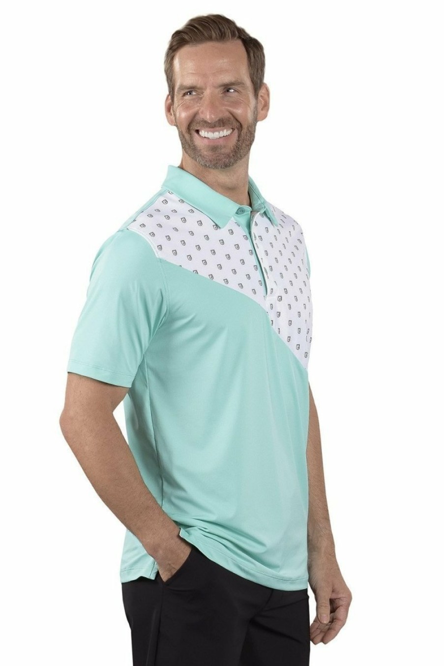 Men's Apparel SwingDish | Rick Oasis/Crest Polo