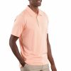 Men's Apparel SwingDish | Toby Polo In Ares Coral - Comfort Fit