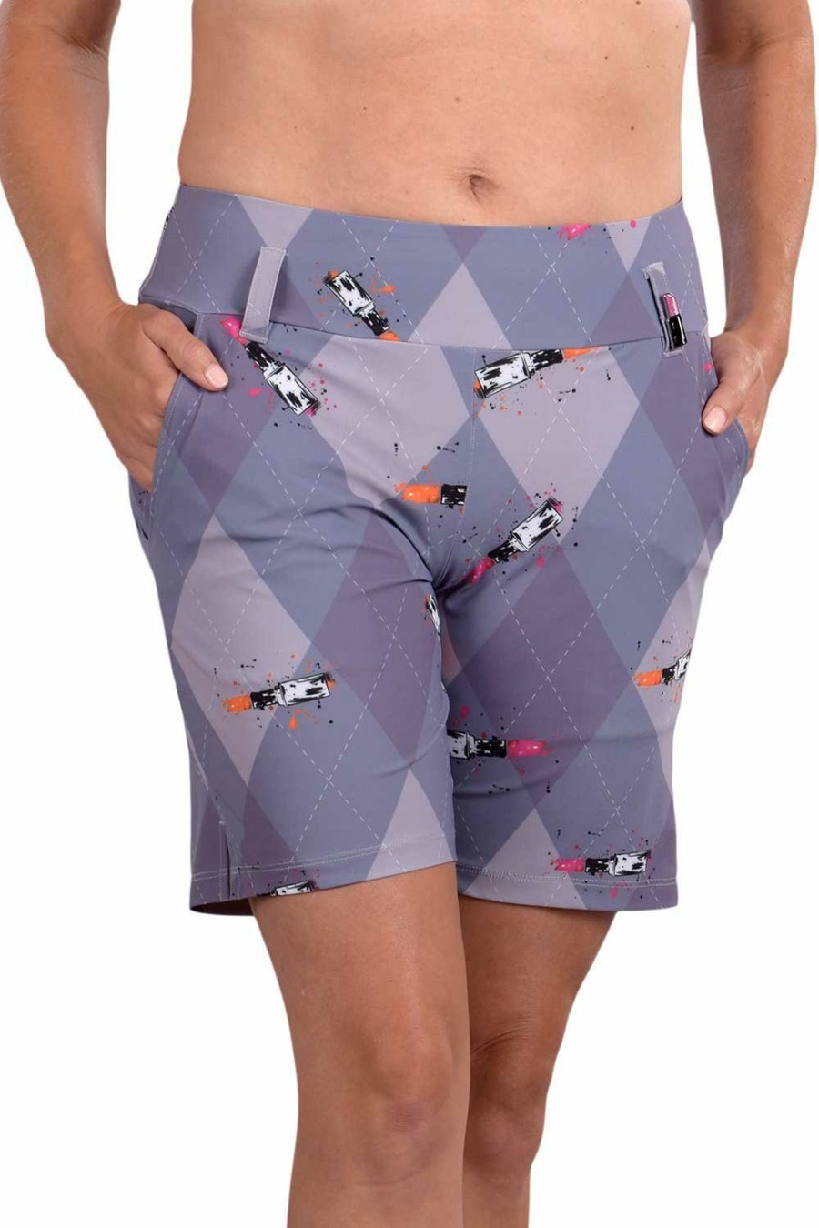 Bottoms SwingDish | Aspen Lipstick Print Short