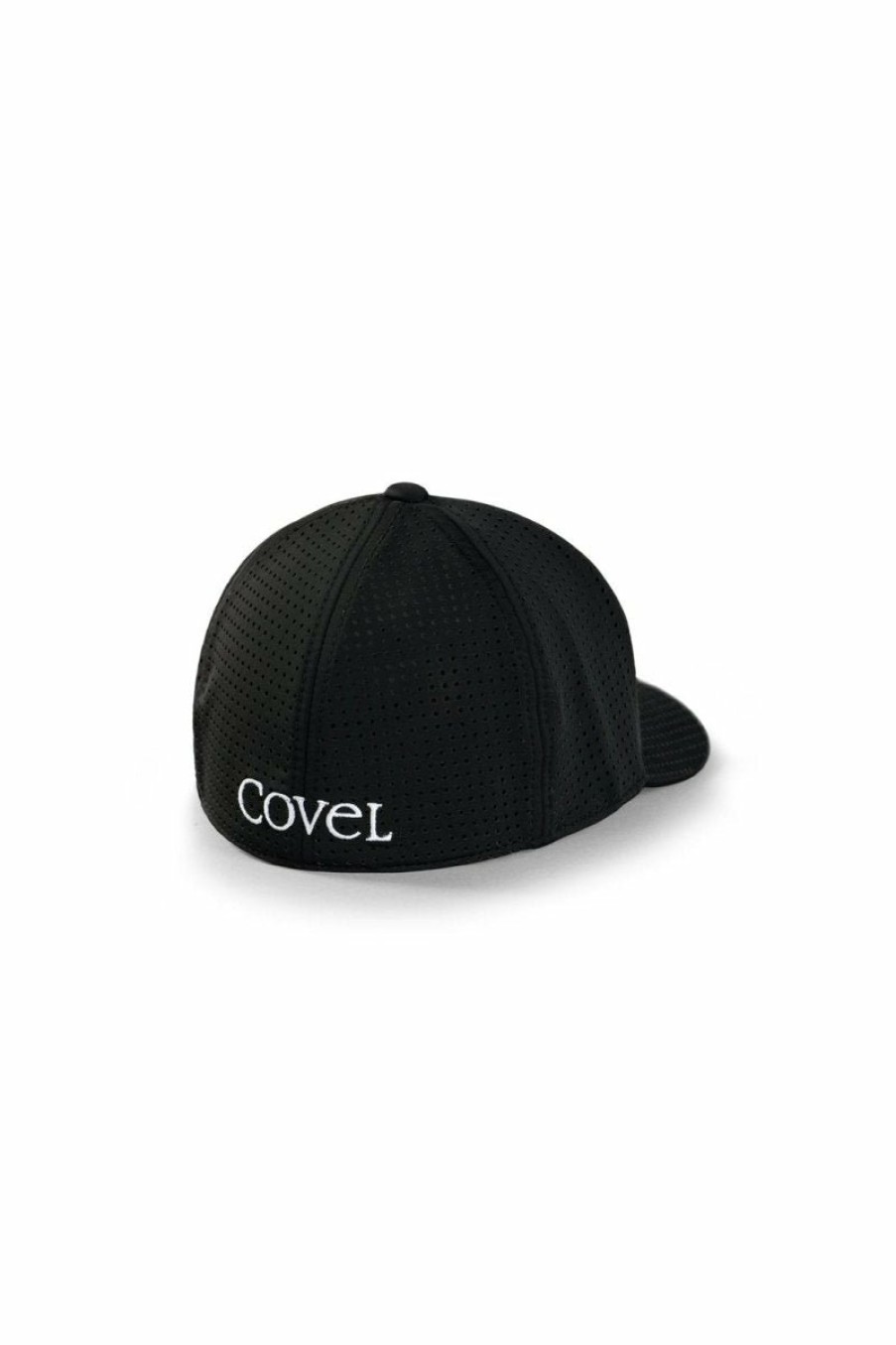 Men's Apparel SwingDish | Covel Logo Black Hat With Memory Foam Band