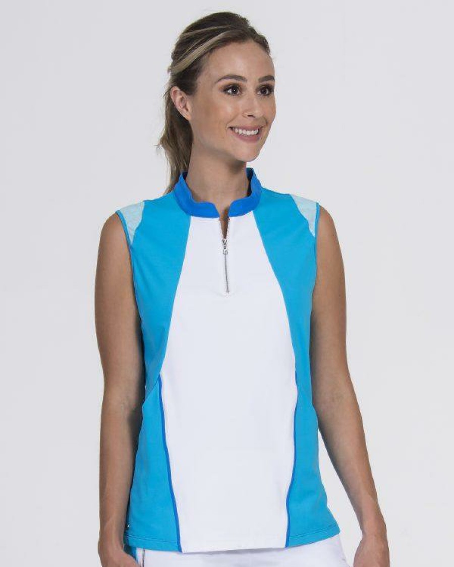 Tops SwingDish | Signature Sleeveless Water Wave