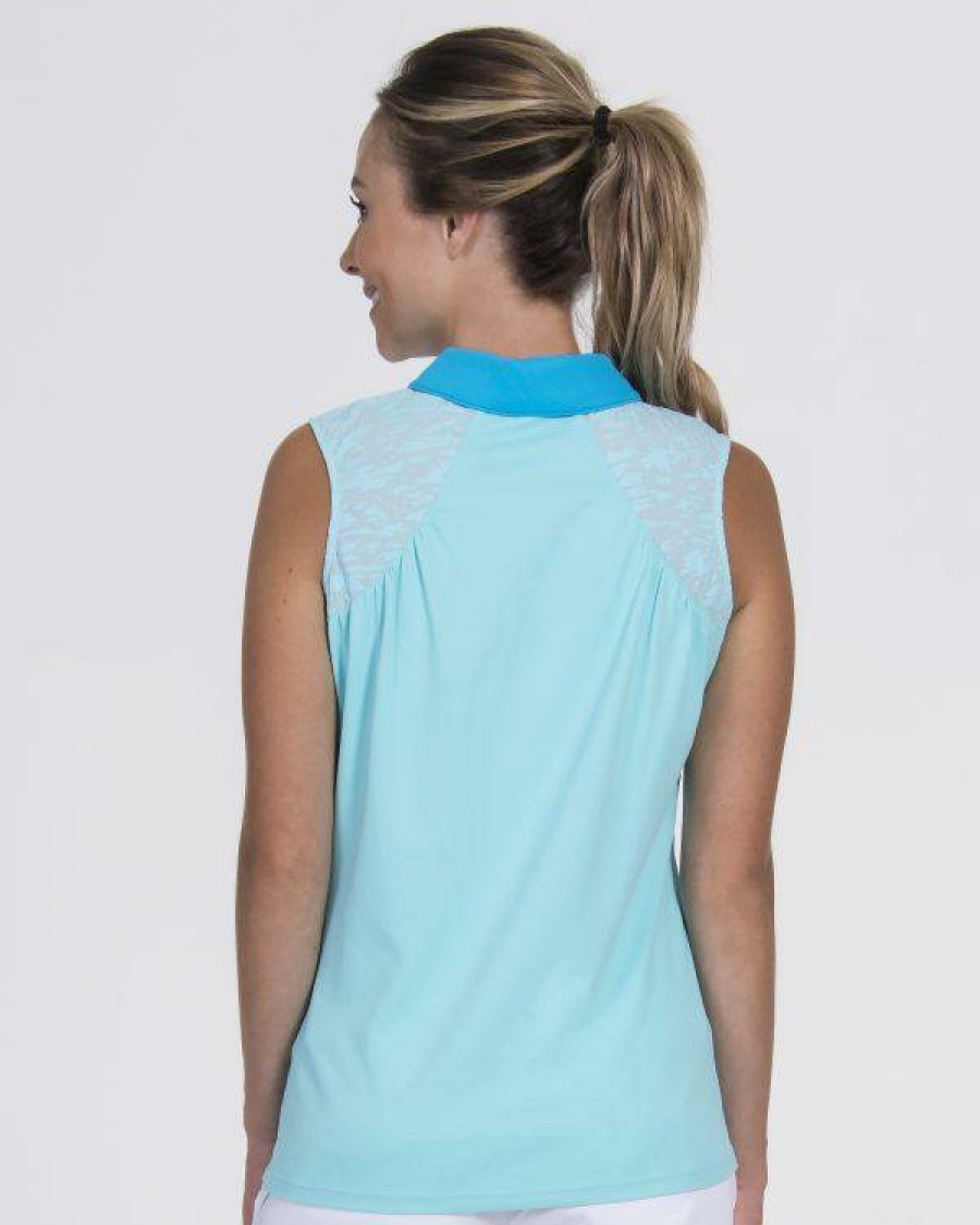 Tops SwingDish | Resort Sleeveless Polo