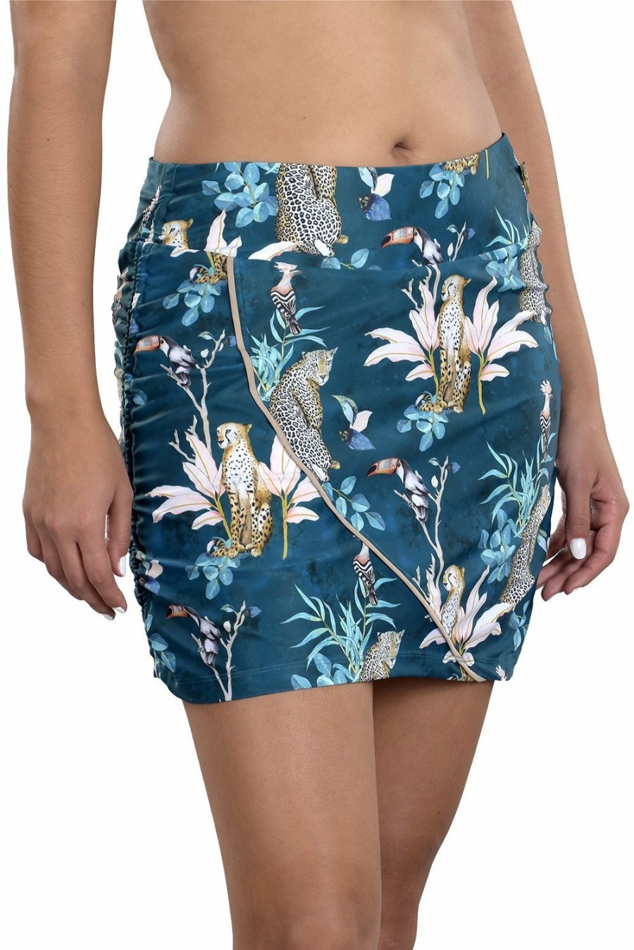 Bottoms SwingDish | Olivia Print Skirt