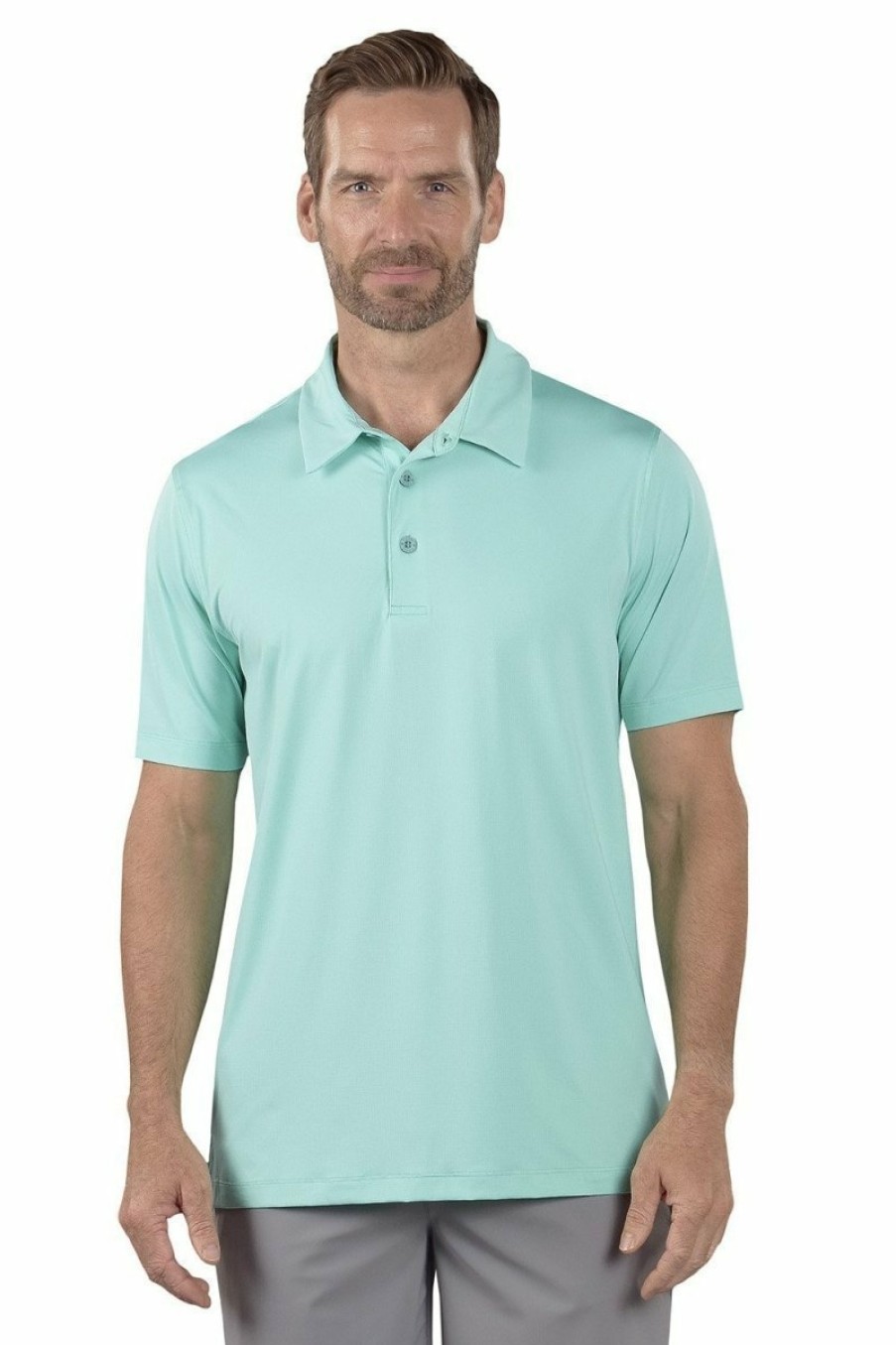 Men's Apparel SwingDish | Stone Oasis Polo