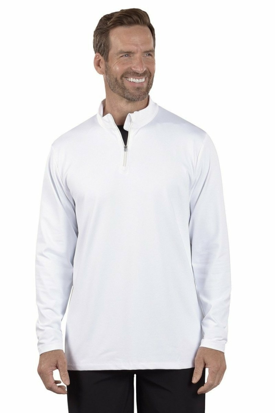 Men's Apparel|Outerwear SwingDish | Keith Performance Pullover White