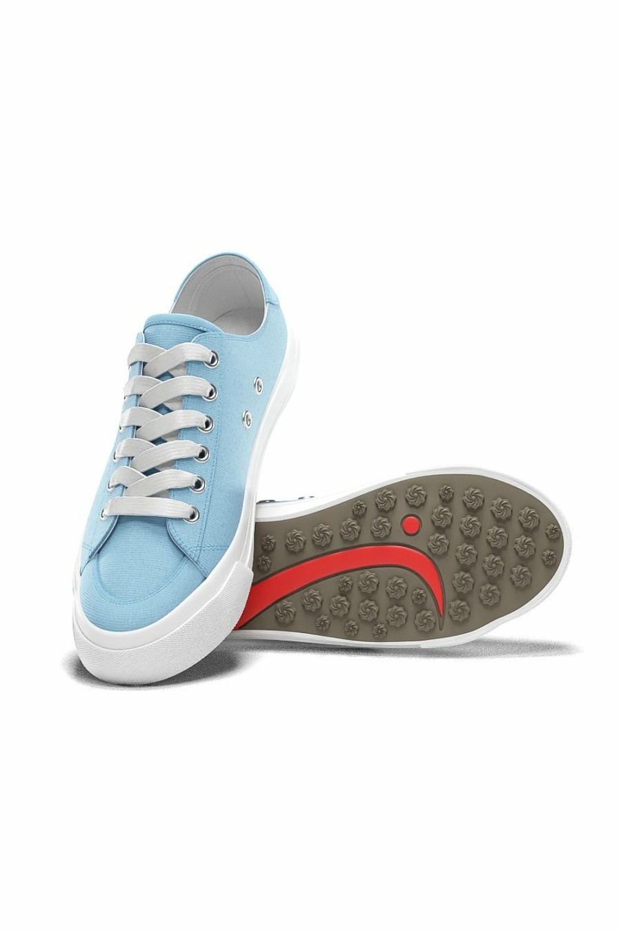 Shoes SwingDish | Spikeless Sky Blue Canvas Traveler Shoe