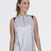 Tops SwingDish | Signature Sleeveless Silver/Black