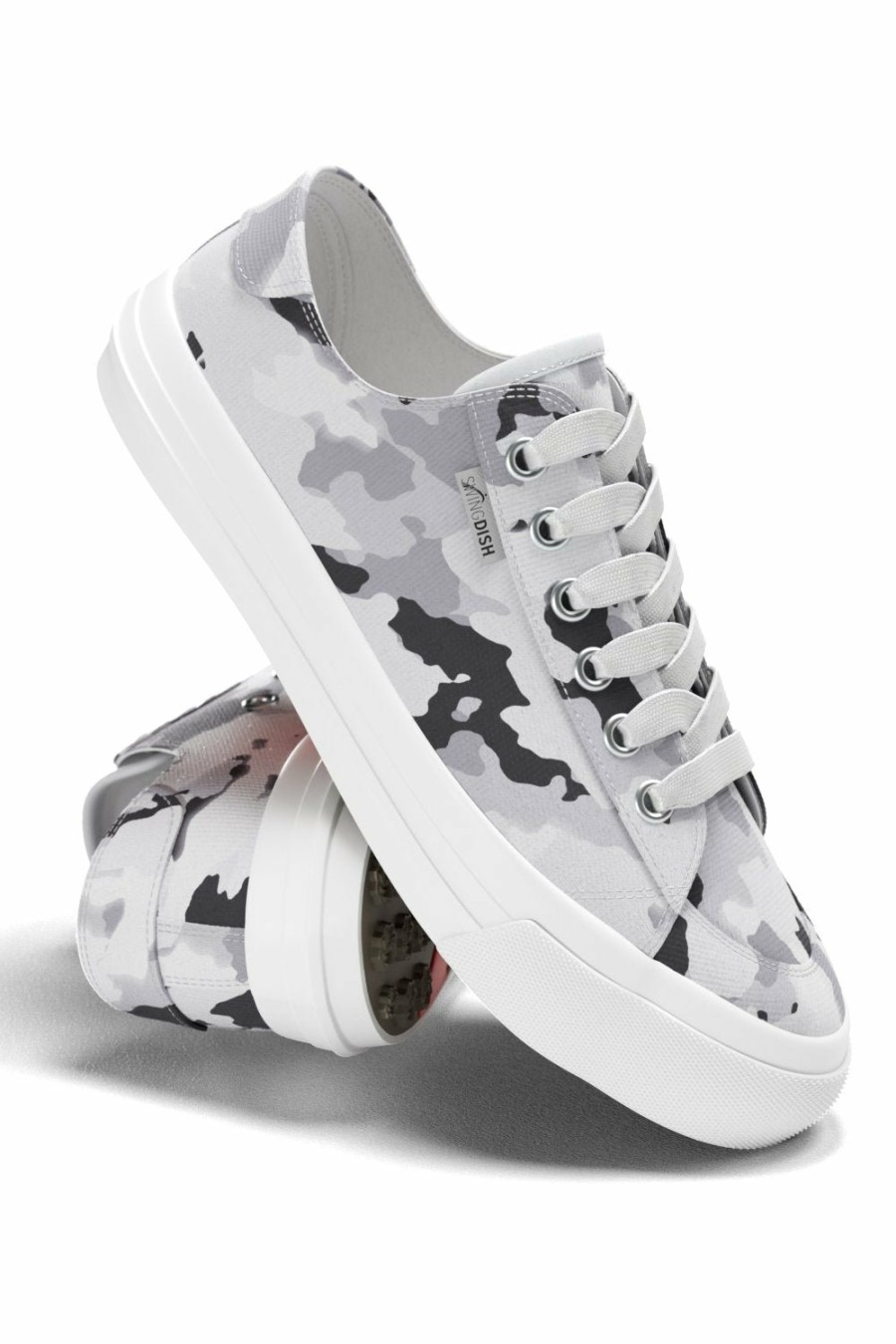 Shoes SwingDish | Spikeless Camo Canvas Traveler Shoe