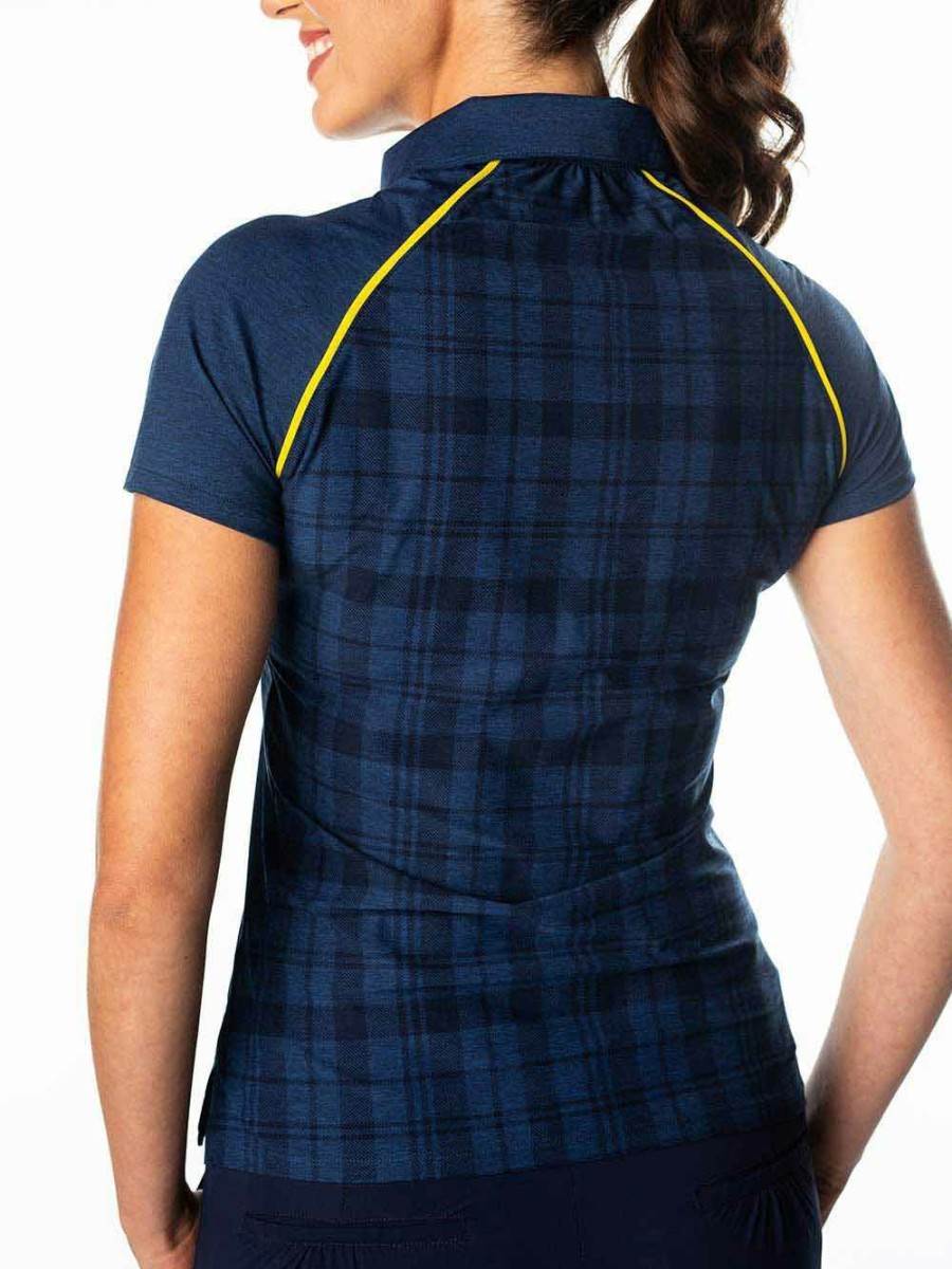 Tops SwingDish | Grace Plaid Polo