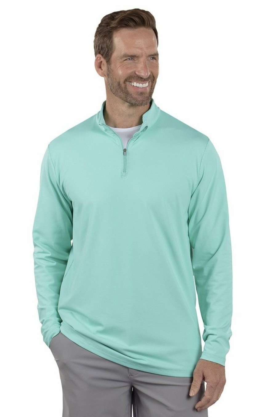 Men's Apparel|Outerwear SwingDish | Keith Performance Pullover Oasis