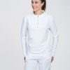 Outerwear|Tops SwingDish | White Boyfriend Pullover- Final Sale