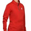 Outerwear|Tops SwingDish | Boyfriend Pullover Red - Women'S Golf Day Capsule