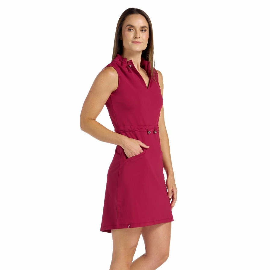 Dresses SwingDish | Paulette Crimson Dress