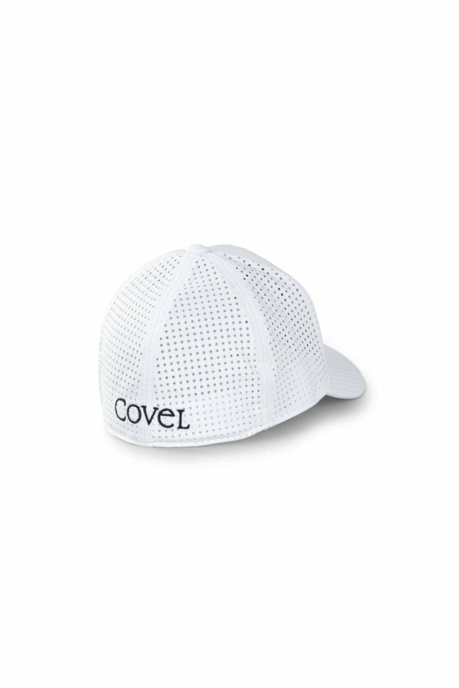 Men's Apparel SwingDish | Covel Logo White Hat With Memory Foam Band