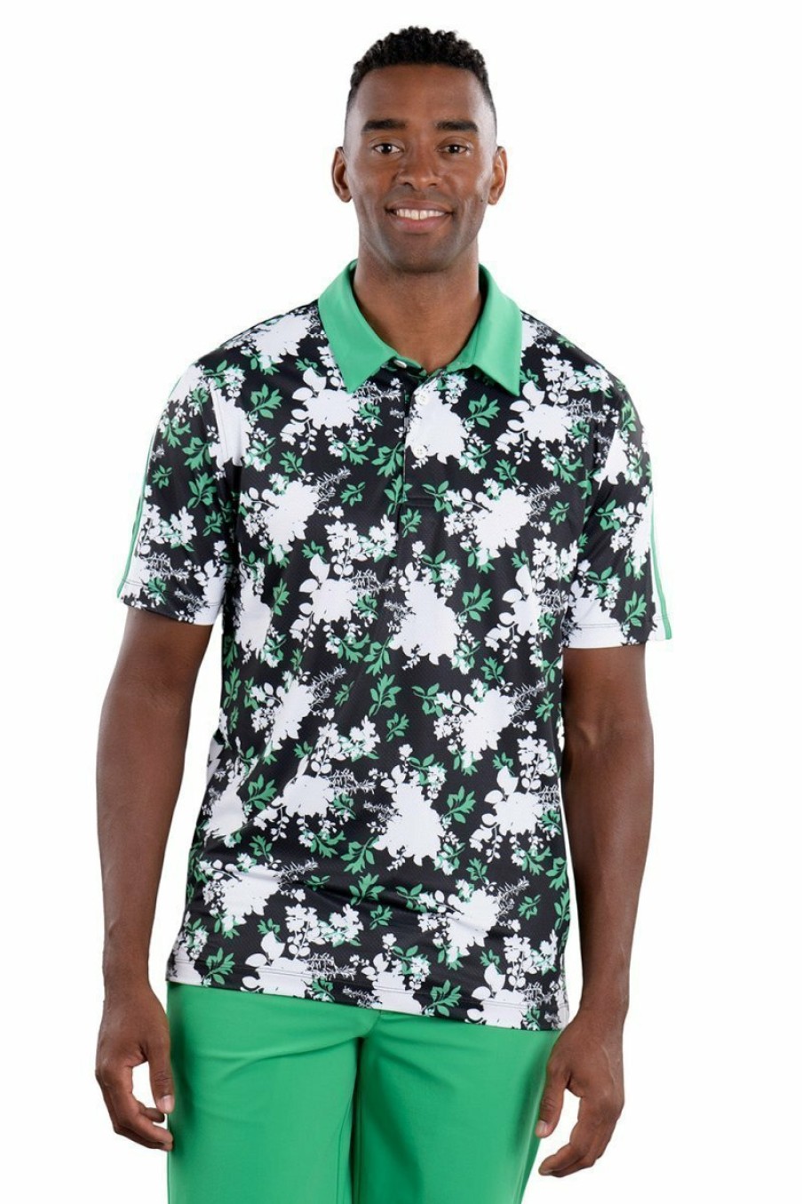 Men's Apparel SwingDish | Chad Printed Sport Polo